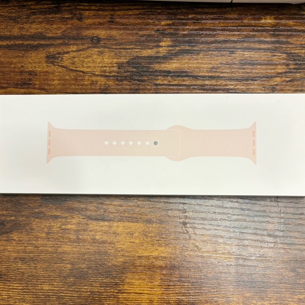 Light pink sports band for Apple Watch 41mm